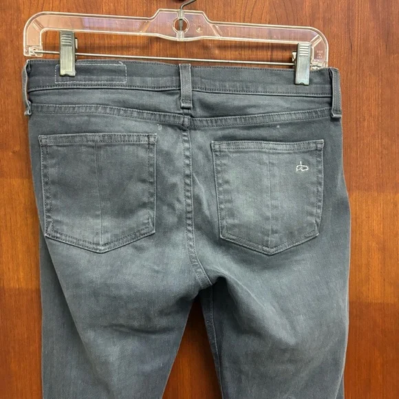 Rag & Bone Skinny Gray Jeans in Croxley Stretch size 25 - Picture 4 of 14